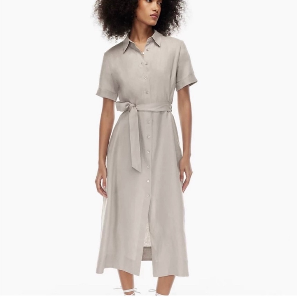 Aritzia Wilfred Eleta Linen Dress- XS